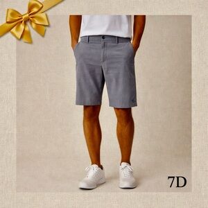 7Diamonds Technical Stretch Shorts Gray W42